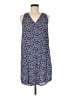 Gap 100% Rayon Print Blue Casual Dress Size M - photo 1