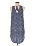 Gap 100% Rayon Print Blue Casual Dress Size M - photo 2