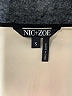 Nic + Zoe 100% Polyester Ivory Sleeveless Blouse Size S - photo 7