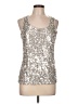 Verve Ami Silver Sleeveless Top Size L - photo 1