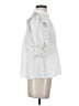 Lanhtropy White Short Sleeve Blouse Size XS - photo 4