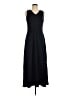 Talbots Solid Black Casual Dress Size M - photo 1