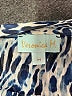 Veronica M. 100% Polyester Animal Print Blue Long Sleeve Blouse Size M - photo 7