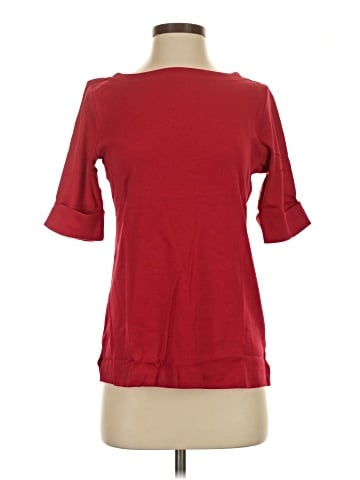 Karen Scott 3/4 Sleeve T-Shirt (view 1)
