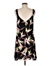1.State 100% Rayon Tropical Black Casual Dress Size M - photo 2