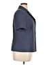 Le Suit 100% Polyester Blue Blazer Size 16 - photo 4
