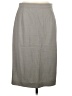 Theory Solid Tan Gray Wool Skirt Size 10 - photo 1