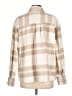American Eagle Outfitters Plaid Ivory Tan Jacket Size L - photo 2