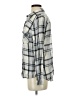 Be Cool Plaid Ivory Long Sleeve Button-Down Shirt Size S - photo 5