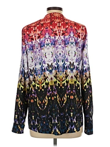 Calvin Klein Long Sleeve Blouse (view 2)