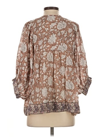 Marea by Liz Joy 3/4 Sleeve Blouse (view 2)