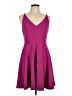 Lulus Solid Purple Cocktail Dress Size L - photo 1
