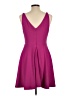 Lulus Solid Purple Cocktail Dress Size L - photo 2