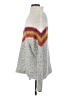 Free People Chevron-herringbone Gray Pullover Sweater Size S - photo 5