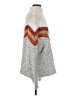 Free People Chevron-herringbone Gray Pullover Sweater Size S - photo 4