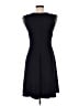Talbots 100% Cotton Solid Black Cocktail Dress Size M - photo 2