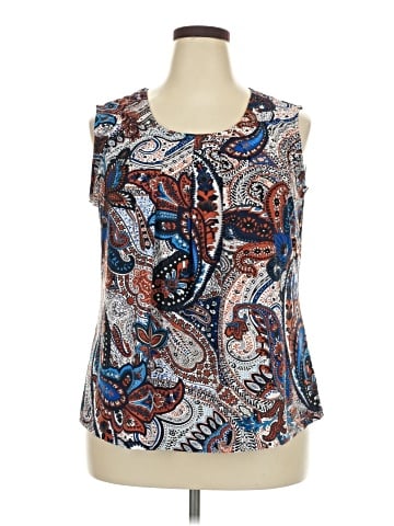 Kasper Sleeveless Blouse (view 1)