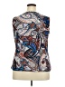Kasper Blue Sleeveless Blouse Size 2X - photo 2