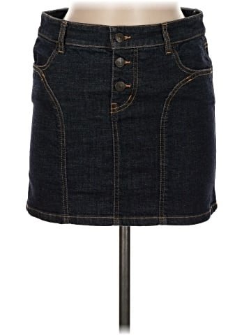 McQ Alexander McQueen Denim Skirt (view 1)