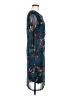 En Focus Studio 100% Polyester Paisley Teal Cocktail Dress Size 12 - photo 4