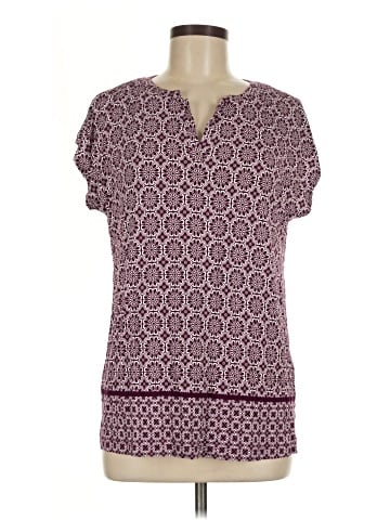Liz Claiborne Short Sleeve Blouse (view 1)