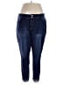 ROYALTY Solid Blue Jeans Size 20 - photo 1
