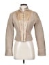 Elie Tahari 100% Silk Tan Jacket Size S - photo 1