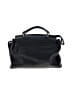 MCM 100% Leather Solid Black Brown Satchel One size - photo 3
