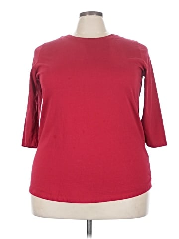Woman Within 3/4 Sleeve T-Shirt (view 1)