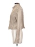 Elie Tahari 100% Silk Tan Jacket Size S - photo 5