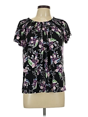 Style&Co Short Sleeve Blouse (view 1)