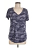 Athleta Camo Gray Active T-Shirt Size M - photo 1