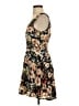 Lucca Couture 100% Polyester Floral Black Cocktail Dress Size 2 - photo 5