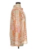 Rose + Olive 100% Polyester Print Orange Long Sleeve Blouse Size XL - photo 4
