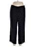 AGB 100% Rayon Polka Dots Black Casual Pants Size XL - photo 1