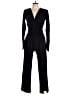 H&M 100% Polyester Solid Black Jumpsuit Size M - photo 1