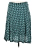 Papermoon Print Teal Casual Skirt Size M - photo 1