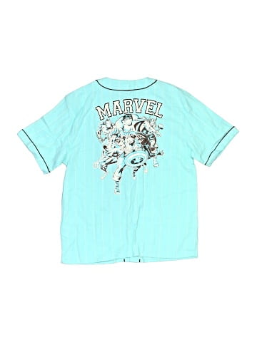 Marvel Short Sleeve Button-Down Shirt (view 2)