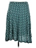 Papermoon Print Teal Casual Skirt Size M - photo 2
