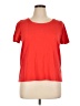 Rose + Olive Red Short Sleeve Top Size XL - photo 1