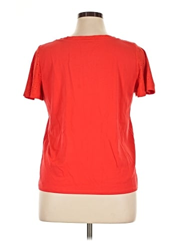 Rose + Olive Short Sleeve Top (view 2)