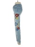 Indigo Rein Floral Blue Jeans Size 0 - photo 5