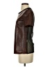 Poleci Brown Short Sleeve Top Size 2 - photo 5