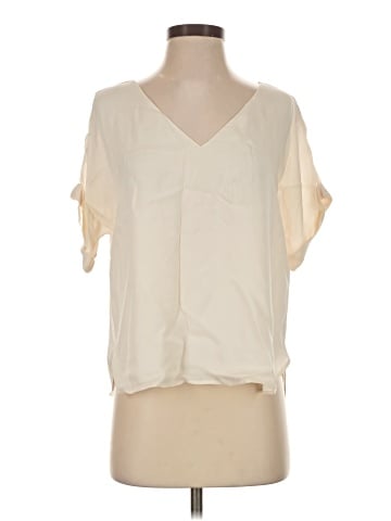 Polo by Ralph Lauren Short Sleeve Silk Top (view 1)