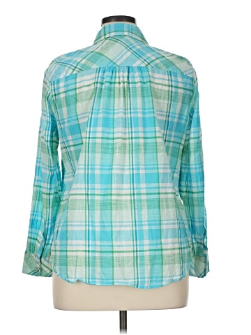 Talbots Long Sleeve Button-Down Shirt (view 2)