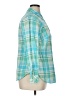 Talbots 100% Cotton Plaid Green Long Sleeve Button-Down Shirt Size 1X - photo 4
