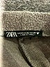 Zara Chevron-herringbone Gray Dress Pants Size M - photo 7
