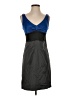 B. Darlin Color Block Blue Cocktail Dress Size S (estimated) - photo 1