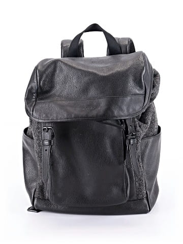 Coach Leather Backpack (view 1)