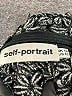 Self-Portrait 100% Polyester Animal Print Gold Black Short Sleeve Blouse Size 10 - photo 13